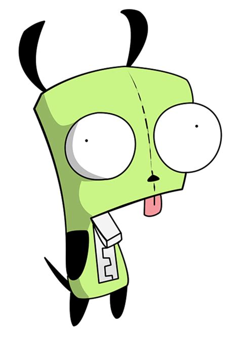 How To Draw Gir From Invader Zim At How To Draw