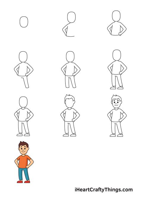 How To Draw Men Step By Step Skillshare Blog