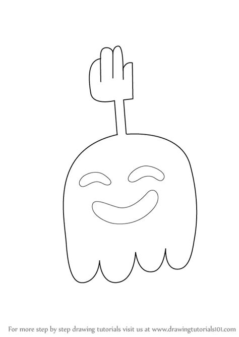 How To Draw Regular Show High Five Ghost