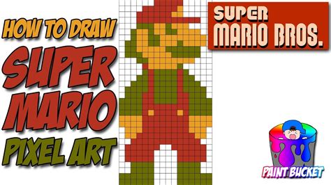 How To Draw Super Mario Pixel Art Popular Century