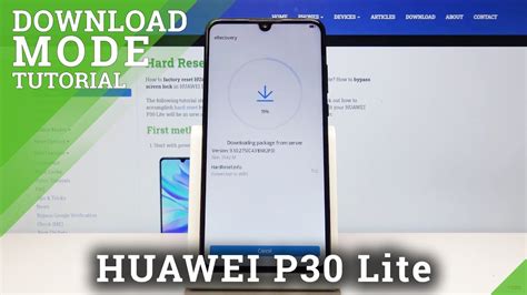 How To Enter Download Mode In Huawei P30 Lite Check Frp Update