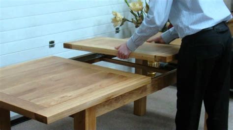 How To Extend A Middle Extension Table With Metal Runners Youtube