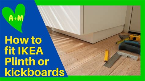 How To Fit Ikea Plinth Or Kickboards To Kitchen Cabinets Basic