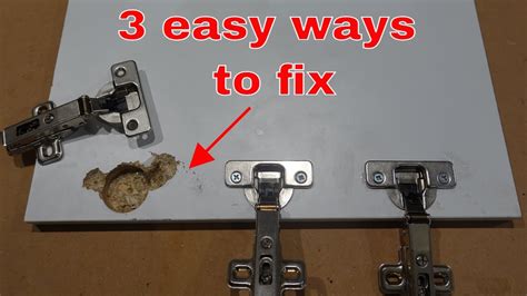 How To Fix Broken Kitchen Cabinet Door Hinge Www Resnooze Com