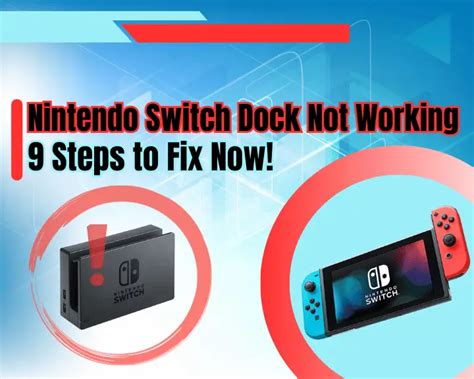 How To Fix Nintendo Switch Dock Not Working Gamerevolution