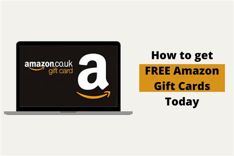 How To Get Free Amazon Gift Cards In The Uk Today The Fun Money Club