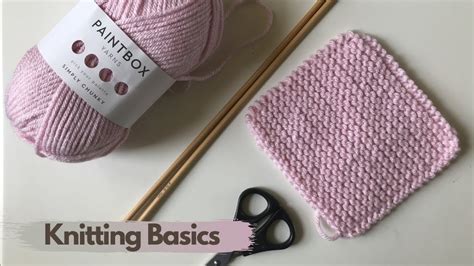 How To Knit For Knitting Beginners Youtube