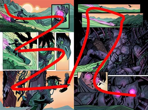 How To Layout Your Comic Panels Gutters And Page Flow 2024