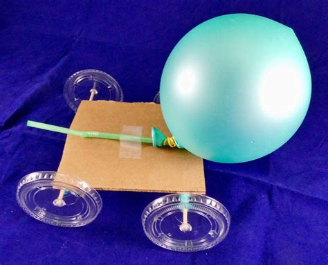 How To Make A Balloon Powered Car