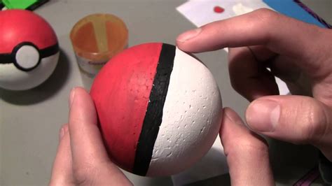 How To Make A Cheap Amp Exact Pokeball Youtube