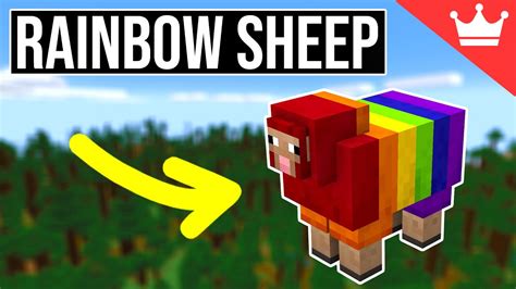 How To Make A Rainbow Sheep In Minecraft 8 Steps With Pictures