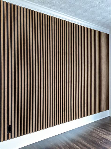 How To Make An Affordable Slat Wall Wood Slat Wall Slat Wall Master