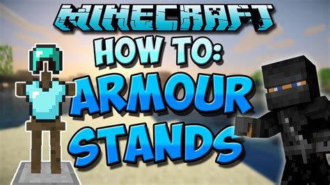 How To Make An Armor Stand In Minecraft 1 8 Tutorial Youtube