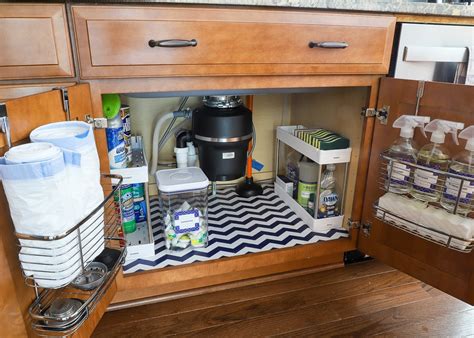 How To Organize The Cabinet Under Kitchen Sink A Foolproof Process