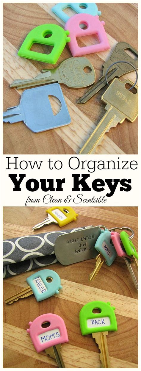 How To Organize Your Keys Clean And Scentsible