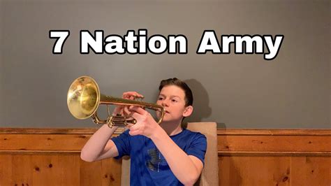 How To Play 7 Nation Army On The Trumpet Youtube