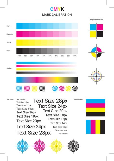 How To Print A Color Test Page And Ensure Printer Accuracy Printer