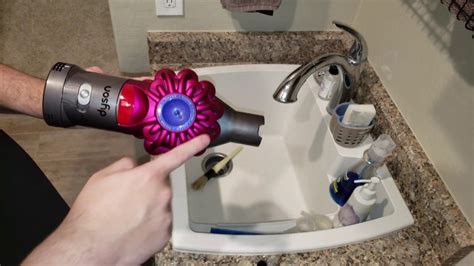 How To Properly Wash A Dyson V6 V7 V8 Filter Youtube