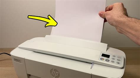 How To Put Paper In Hp Printer