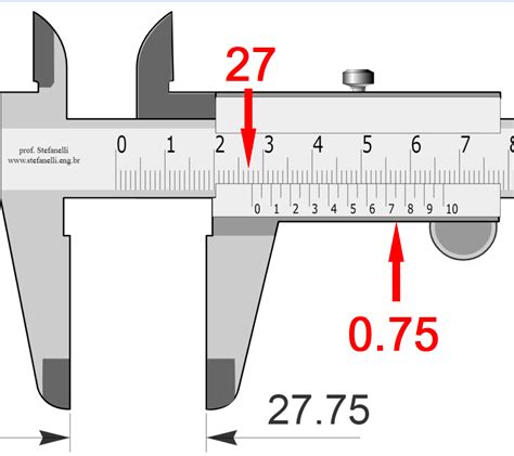 How To Read A Metric Vernier Caliper