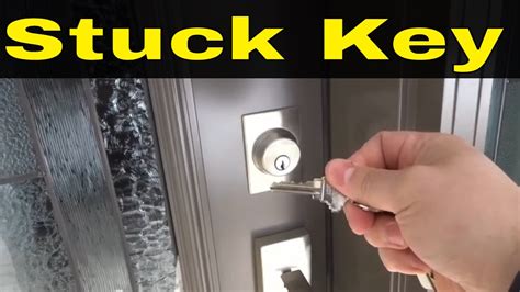 How To Remove A Stuck Key From A Door Lock