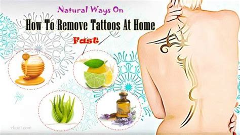 How To Remove Tattoos At Home Fast 28 Natural Ways At Home Tattoo