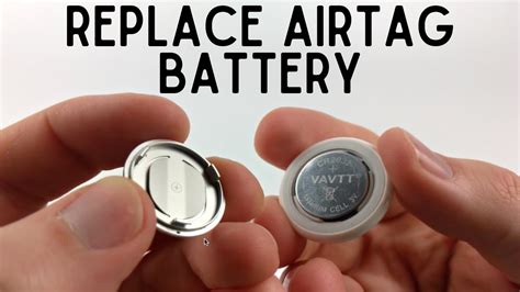 How To Replace An Airtag Battery Youtube