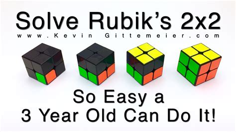 How To Solve A 2X2 Cube Step By Step Beginners Instructions