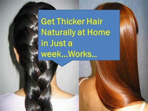 How To Thicken Hair Get Thicker Hair Stop Receding Hairline Hair