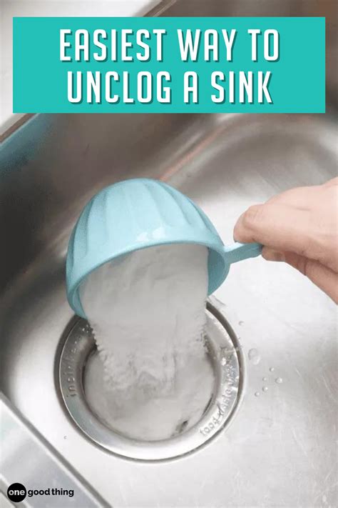 How To Unclog A Sink Using Just 2 Natural Ingredients