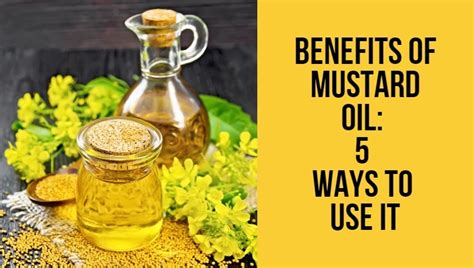 How To Use Mustard Oil Here Are 5 Ways To Use It Healthshots