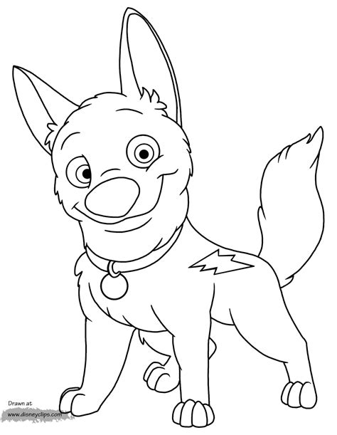 Hudyarchuleta Cartoon Bolt Coloring Pages