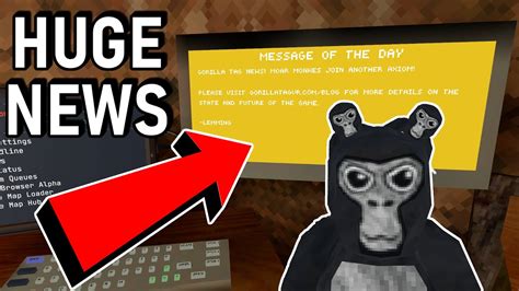 Huge News For The Future Of Gorilla Tag Vr Youtube