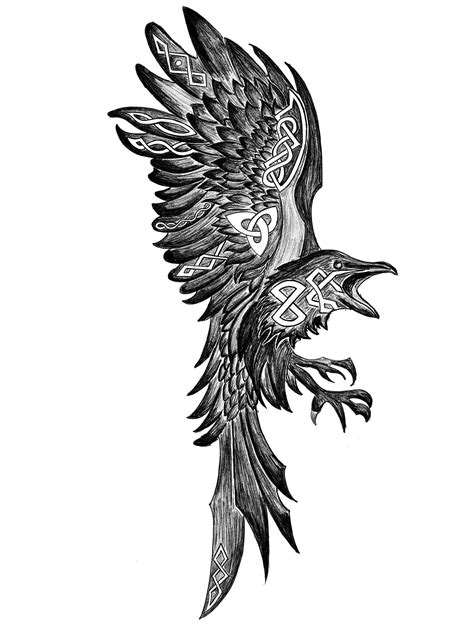 5 Inspiring Hugin and Munin Tattoo Design Ideas