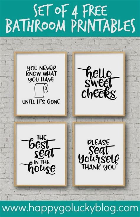 Humor Free Printable Funny Bathroom Signs Trendecors