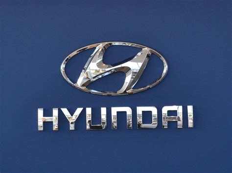 Hyundai Logo At Our New Branch In Newport Hyundai Logo Kia Logo Hyundai