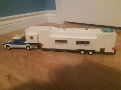 I Built This Lego Truck And Trailer R Lego