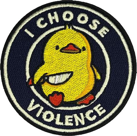 I Choose Violence Morale Patch Meme Patch Morale Patch Military