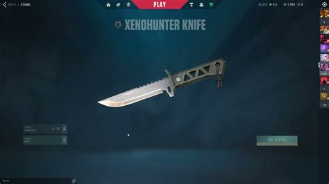 I Finally Got Xenohunter Knife In My Item Shop Youtube