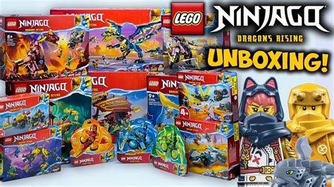 I Got The New Ninjago Dragons Rising Sets Early Unboxing Youtube