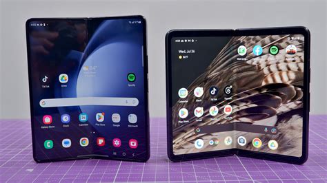 I Just Took The Galaxy Z Fold 5 And Google Pixel Fold Outside And It