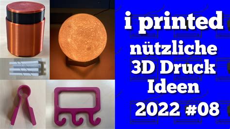 I Printed N Tzliche 3D Druck Ideen Zum Selber Drucken 2022 5 3D