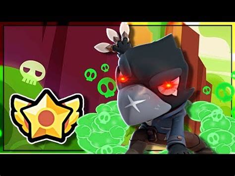 I Unlocked Crows Star Power And He Became Toxic Brawl Stars Youtube