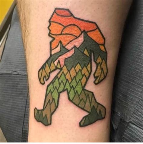 I Was Told Y All Might Like My Husband S Most Recent Tattoo R Bigfoot