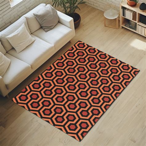 Iconic The Shining Overlook Hotel Carpet Machine Washable Unique Horror