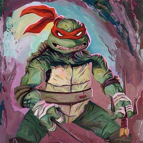 Iconic Turtle Illustrations Tmnt Art