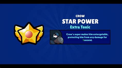 Idea Change Crow S Star Power The Solution R Brawlstars