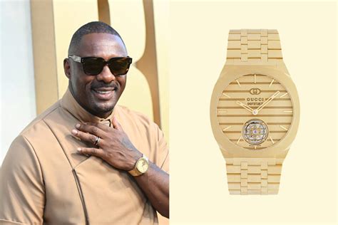 Idris Elba Amp 39 S 200 000 Gold Gucci Watch Is The Talk Of The Town Dmarge