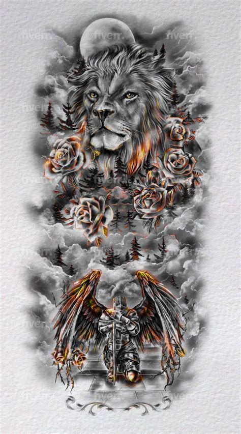 Igor Lukyan I Will Hand Draw Your Amazing Custom Tattoo Design For 40