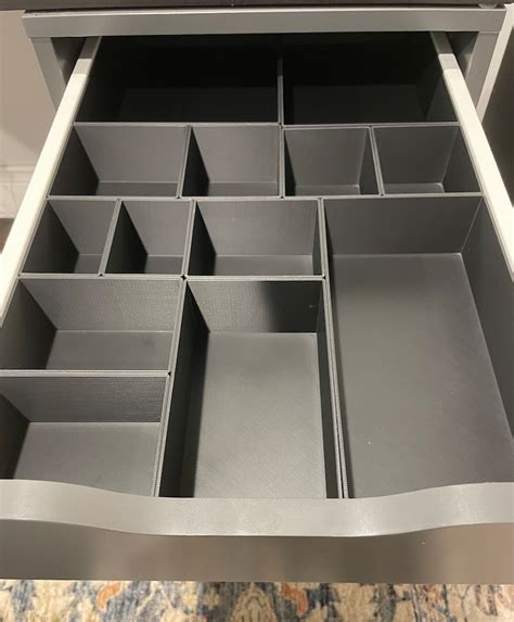 Ikea Alex Drawer Unit Custom Organizer Inserts Etsy